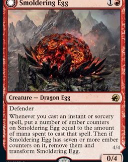 MTG Innistrad Midnight Hunt Smoldering Egg