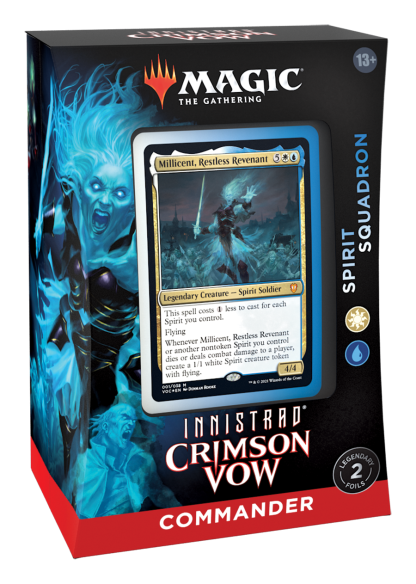 MTG Innistrad Crimson Vow Commander Deck Spirit Squadron