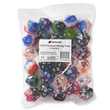 Dice 30d20 Premium Variety Pack SDZ000005