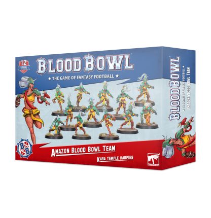 Blood Bowl Amazon Blood Bowl Team Kara Temple Harpies 202-26