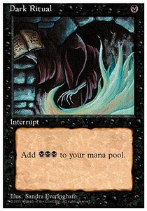 MTG Fourth Edition Dark Ritual