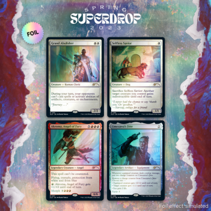 MTG Secret Lair Drop Series Artist Series Randy Vargas Traditional Foil Edition