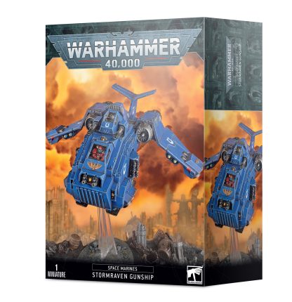 40K Space Marines Stormraven Gunship 41-10