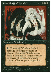 MTG Chronicles Cuombajj Witches
