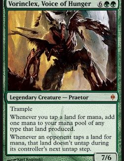 MTG New Phyrexia Vorinclex, Voice of Hunger