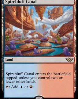 MTG Outlaws of Thunder Junction Spirebluff Canal