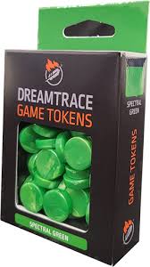 Dreamtrace Game Tokens Spectral Green GHDTTK11