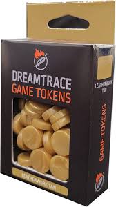 Dreamtrace Game Tokens Leatherwork Tan GHDTTK15