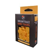 Dreamtrace Game Tokens Dragonscale Amber GHDTTK02