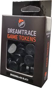 Dreamtrace Game Tokens Dragonglass Black GHDTTK14