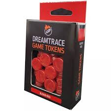 Dreamtrace Game Tokens Blood Red GHDTTK03