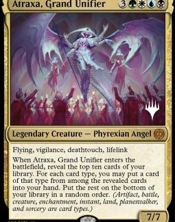 MTG Phyrexia All Will Be One Atraxa, Grand Unifier Promo