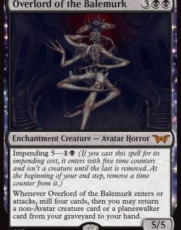 MTG Duskmourn House of Horror Overlord of the Balemurk