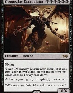 MTG Duskmourn House of Horror Doomsday Excruciator sfasdf