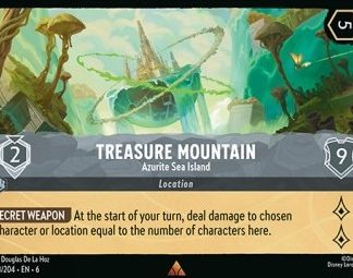 Lorcana Azurite Sea Treasure Mountain - Azurite Sea Island (V.1)