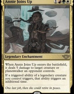 MTG Outlaws of Thunder Junction Annie Joins Up