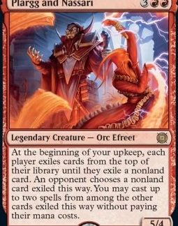 MTG March of the Machine Aftermath Plargg and Nassari Foil