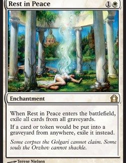 MTG Return to Ravnica Rest in Peace
