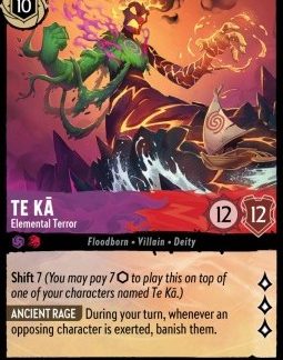 Lorcana Archazias Island Te Kā - Elemental Terror Foil