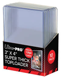 Sleeves 3"x4" Super Thick Toploader ULT81347