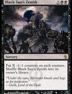 MTG Mirrodin Besieged Black Sun's Zenith
