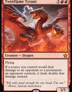 MTG Foundations Twinflame Tyrant Foil