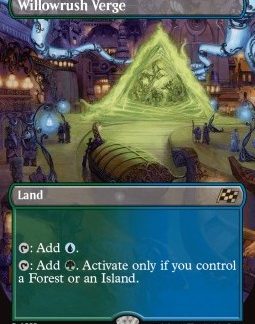MTG Aetherdrift Willowrush Verge Borderless