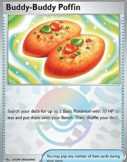 Poke TCG Prismatic Evolutions Buddy-Buddy Poffin (xPRE 101)