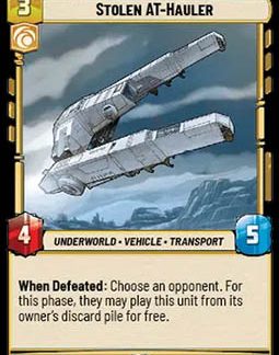 SWU Jump to Lightspeed Stolen AT-Hauler (V.1)
