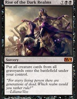 MTG Magic 2014 Rise of the Dark Realms
