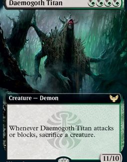 MTG Strixhaven Daemogoth Titan