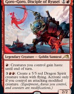 MTG Kamigawa Neon Dynasty Goro-Goro, Disciple of Ryusei