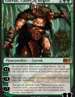 MTG Magic 2014 Garruk, Caller of Beasts