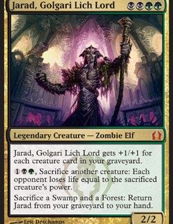 MTG Return to Ravnica Jarad, Golgari Lich Lord