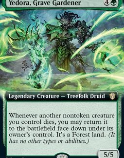 MTG Strixhaven Commander Yedora, Grave Gardener Extended Art