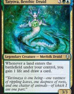 MTG Dominaria Tatyova, Benthic Druid