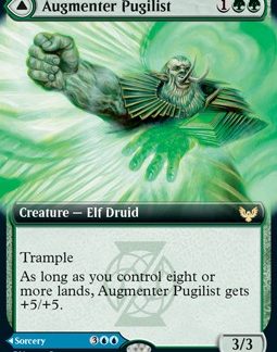 MTG Strixhaven Augmenter Pugilist Extended Art