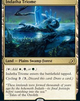 MTG Ikoria Lair of Behemoths Indatha Triome
