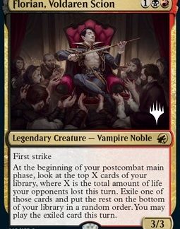 MTG Innistrad Midnight Hunt Florian, Voldaren Scion (V.2) Promo
