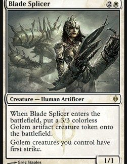 MTG New Phyrexia Blade Splicer