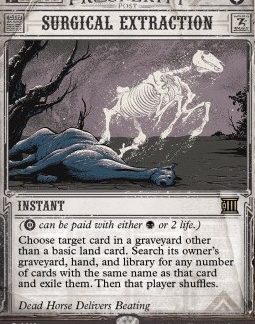 MTG Breaking News Surgical Extraction