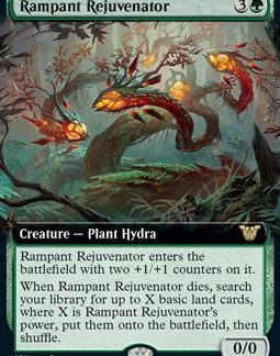MTG Kamigawa Neon Dynasty Commander Rampant Rejuvenator (V.2) Extended Art