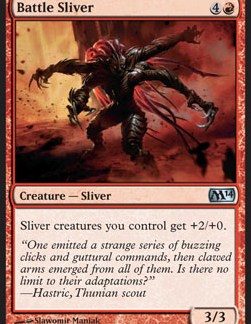 MTG Magic 2014 Battle Sliver