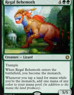 MTG Conspiracy Take the Crown Regal Behemoth