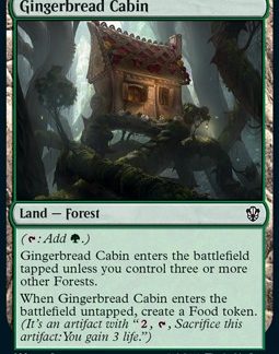 MTG Strixhaven Commander Gingerbread Cabin