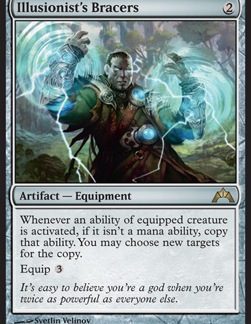 MTG Gatecrash Illusionist's Bracers