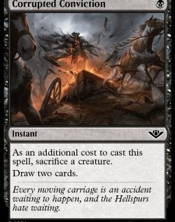 MTG Outlaws of Thunder Junction Corrupted Conviction