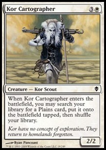 MTG Zendikar Kor Cartographer